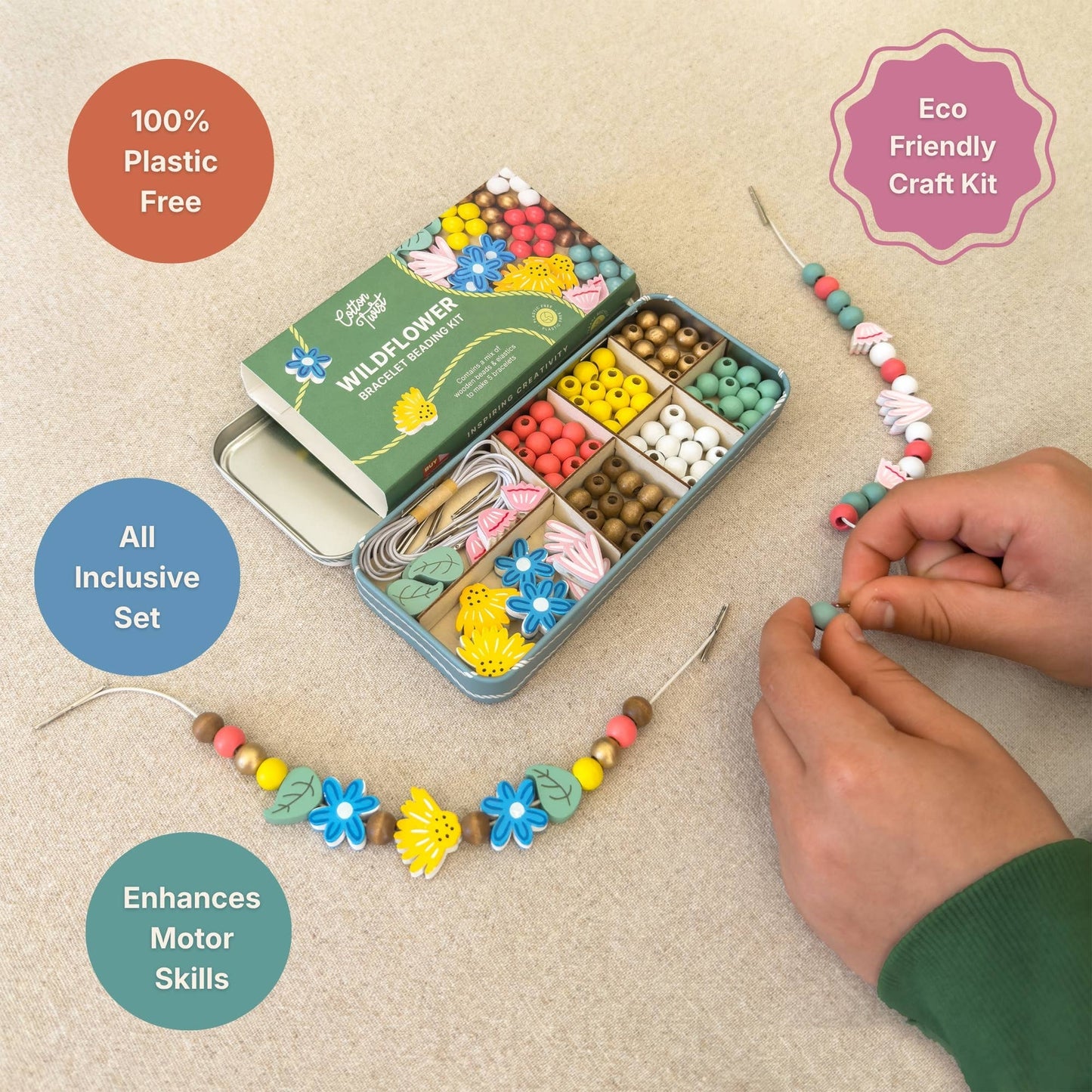 Wildflower Bracelet Bead Kit