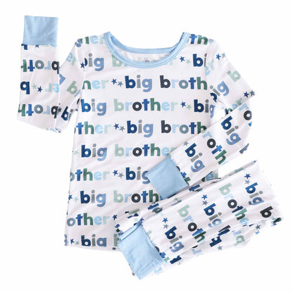 Big Brother Two Piece Pajama Set: 12-18 months - Persnickety Shop