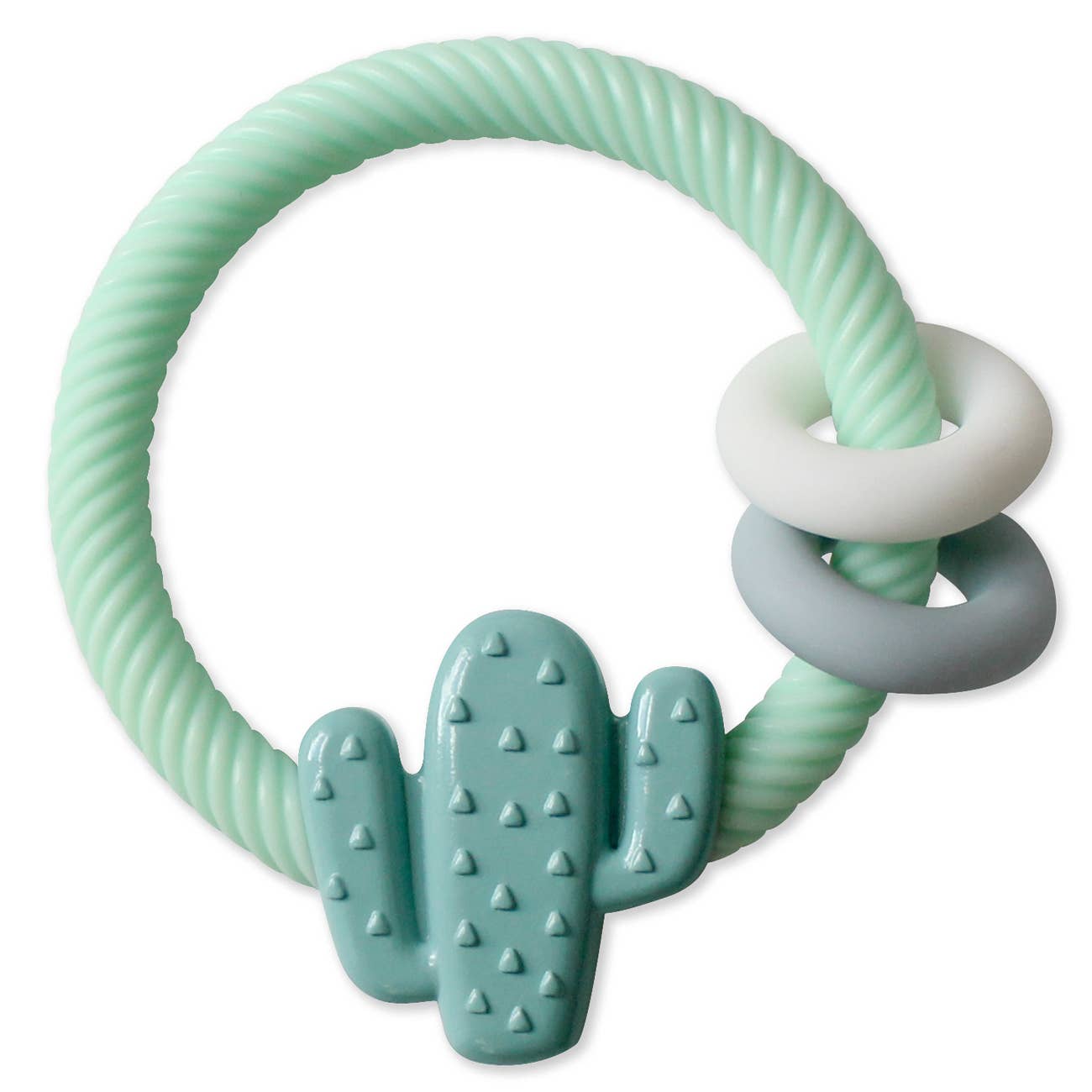 Ritzy Rattle™ Silicone Teether Rattles: Fox