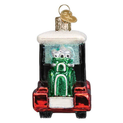 Golf Cart Ornament: 46108 / 12_11.2_6_14_S / 3.5 X 4 X 2.75 - Persnickety Shop