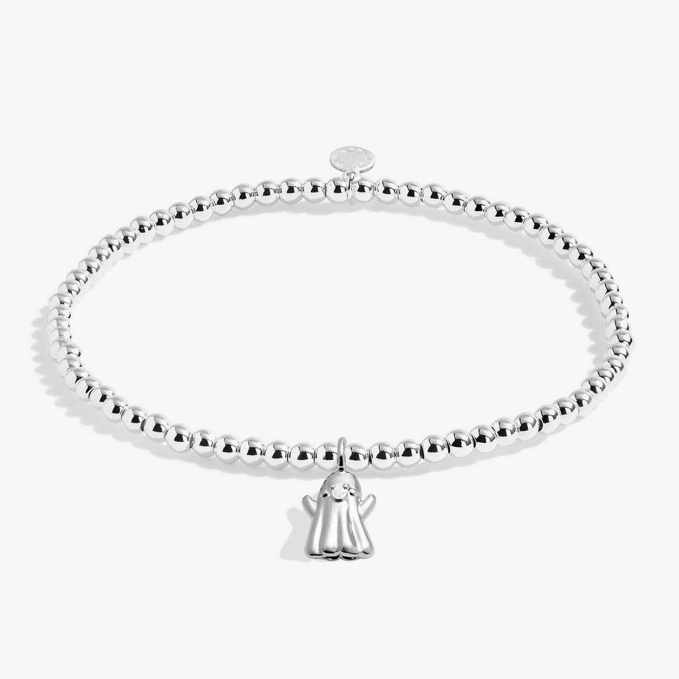 PREORDER A Littles & Co. Kids' Halloween 'Spook-Tacular' Bracelet And Hair Clip Gift Set In Silver Plating