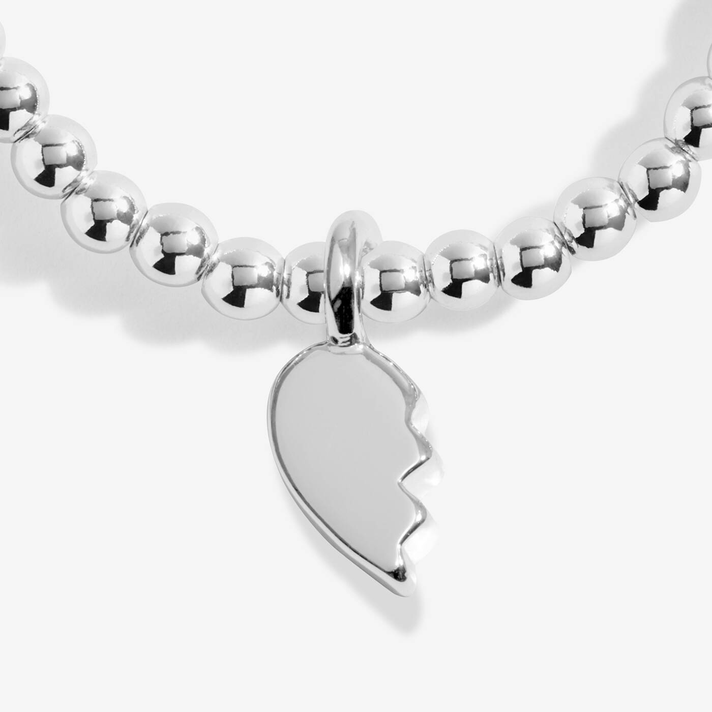PREORDER A Littles & Co. Kids' Duo A Little 'Friends Forever' Bracelets In Silver Plating