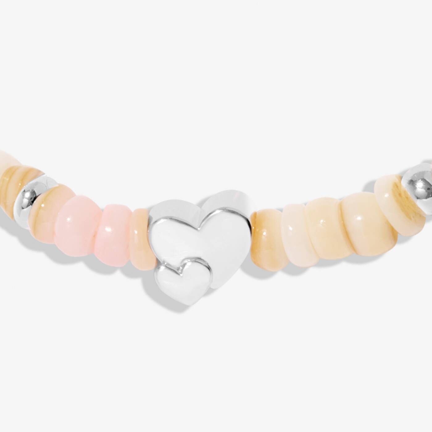 PREORDER A Littles & Co. Kids' Happy Little Moments 'Lovely Granddaughter' Bracelet In Silver Plating