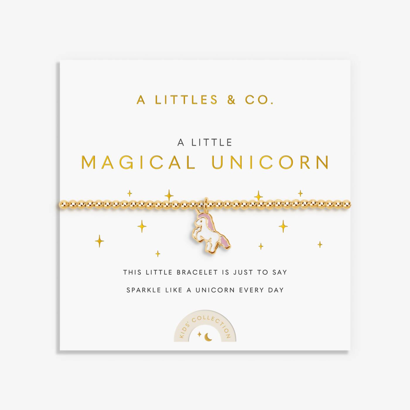 PREORDER A Littles & Co. Kids' A Little 'Magical Unicorn' Bracelet