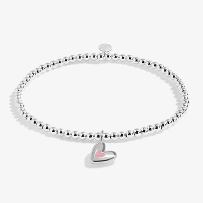 A Littles & Co. Kids' Love You with All My Heart In Silver Plating