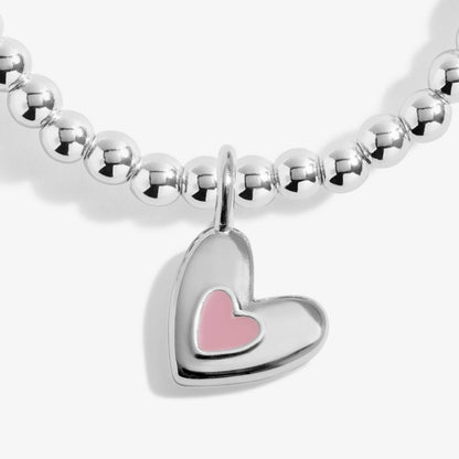A Littles & Co. Kids' Love You with All My Heart In Silver Plating