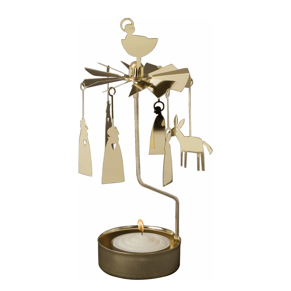 Rotary Candleholder, Nativity - Persnickety Shop