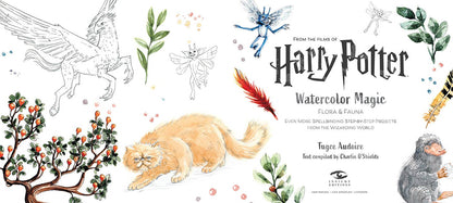 Harry Potter: Watercolor Magic: Flora & Fauna