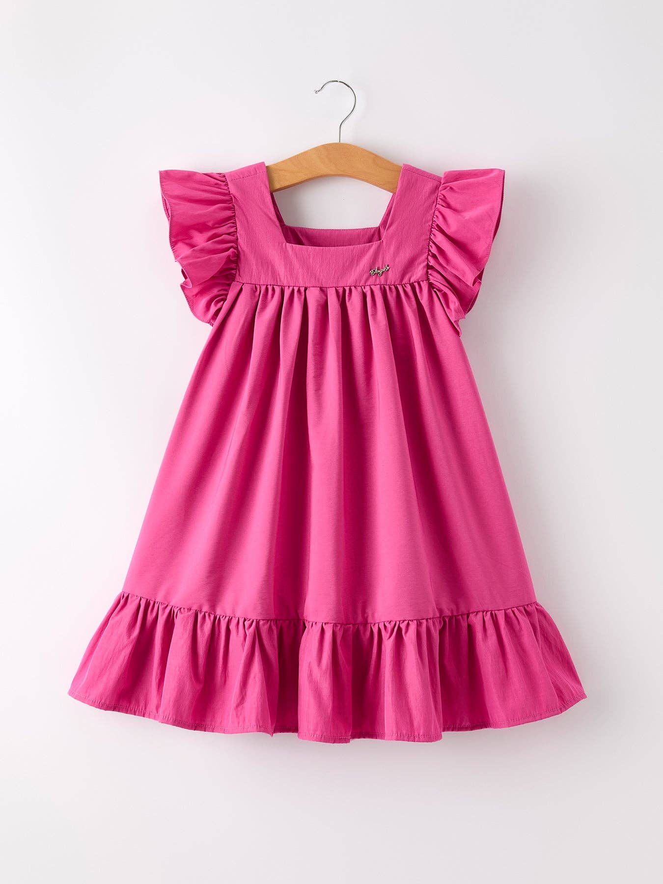 Summer Girls Rose Red Ruffle Dress: 10/12 - Persnickety Shop