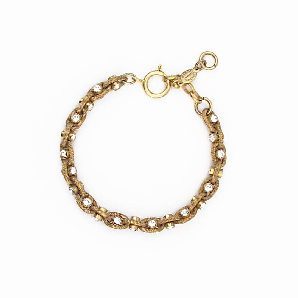 Skyler Bracelet: Crystal - Persnickety Shop