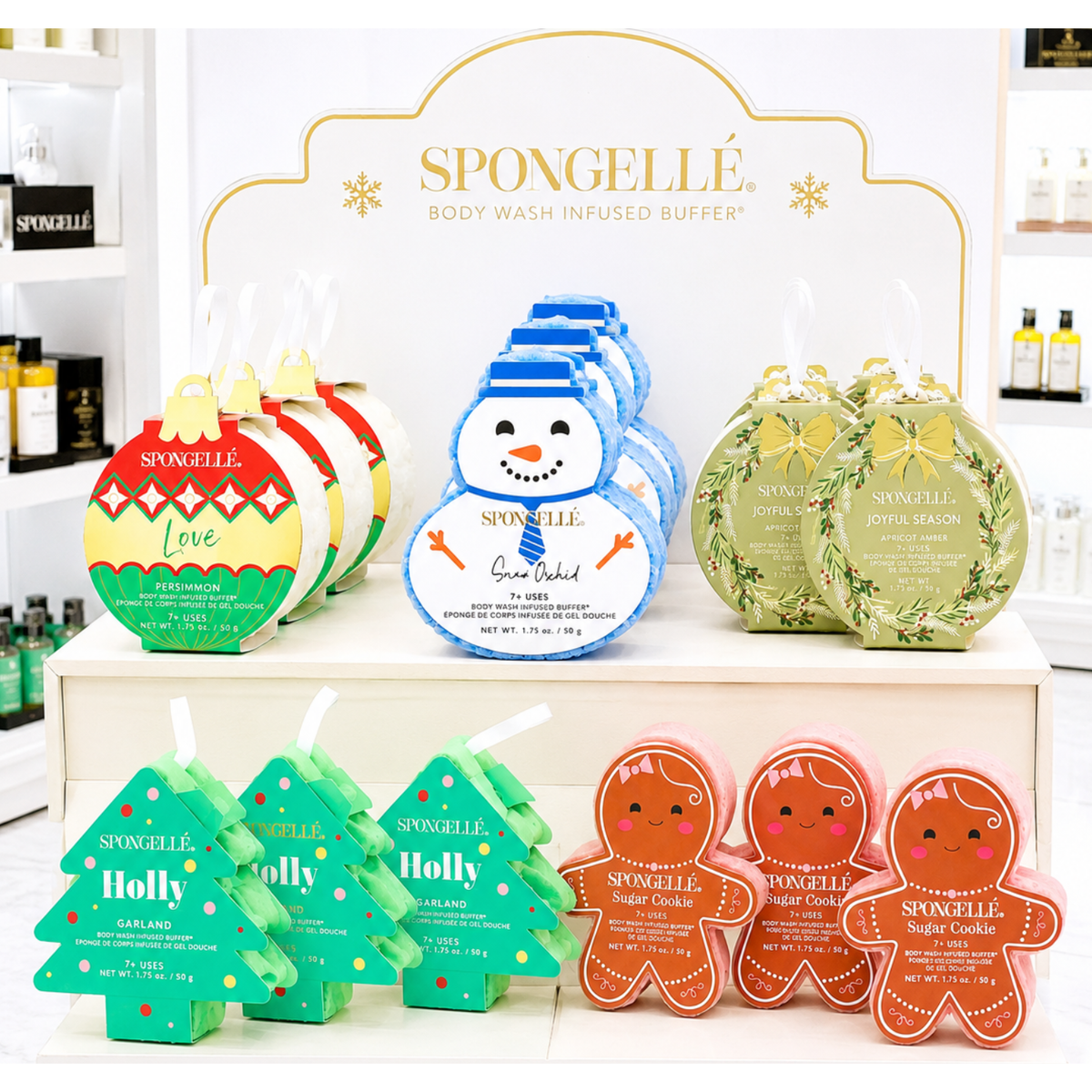 Spongelle Christmas Buffers