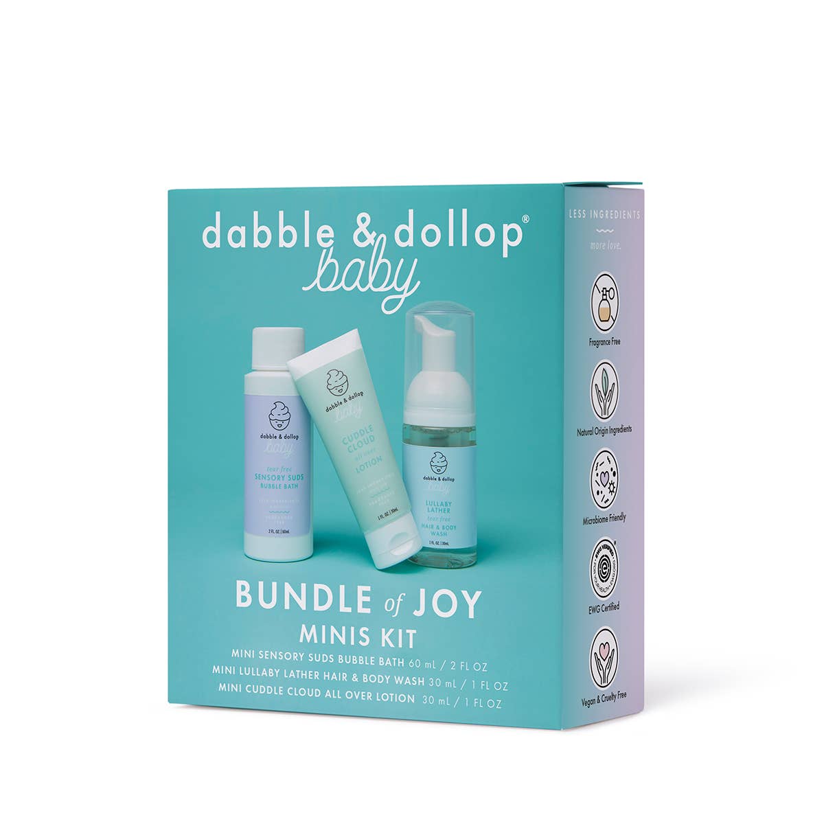 Bundle of Joy Mini Kit - EWG & Fragrance Free