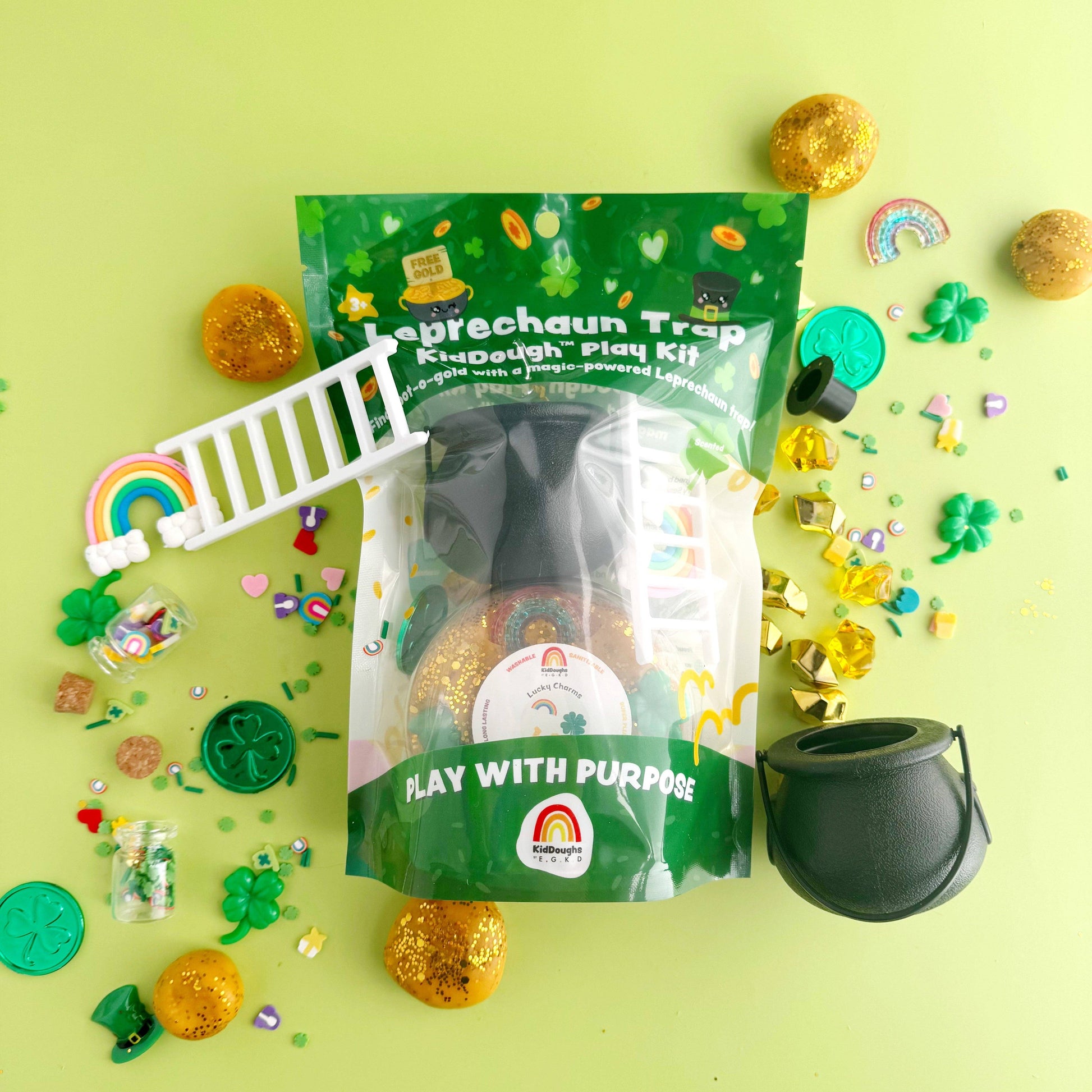 St. Patrick's Leprechaun Trap KidDough Play Kit - Persnickety Shop