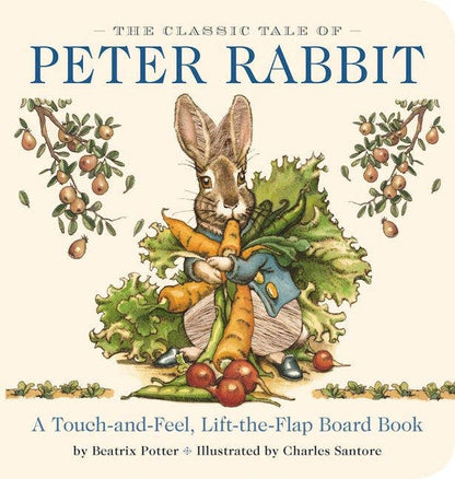 The Classic Tale of Peter Rabbit Touch and Feel Board Book - Persnickety Shop
