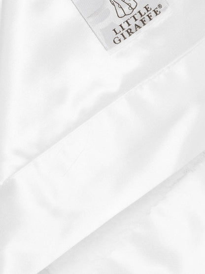 Chenille Satin™ Blanky: White
