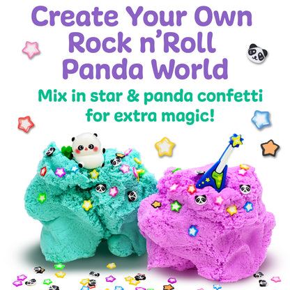 Sensory Mini Play Kit Jar with Cloud Clay: Panda Theme