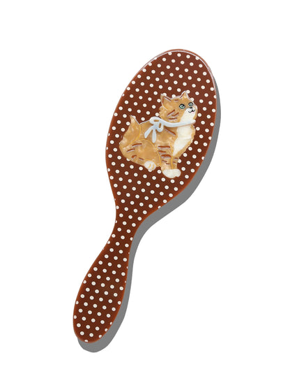 Hand-painted Kyoto Kitten Brush | Eco-Friendly: Amazing Hair Day
