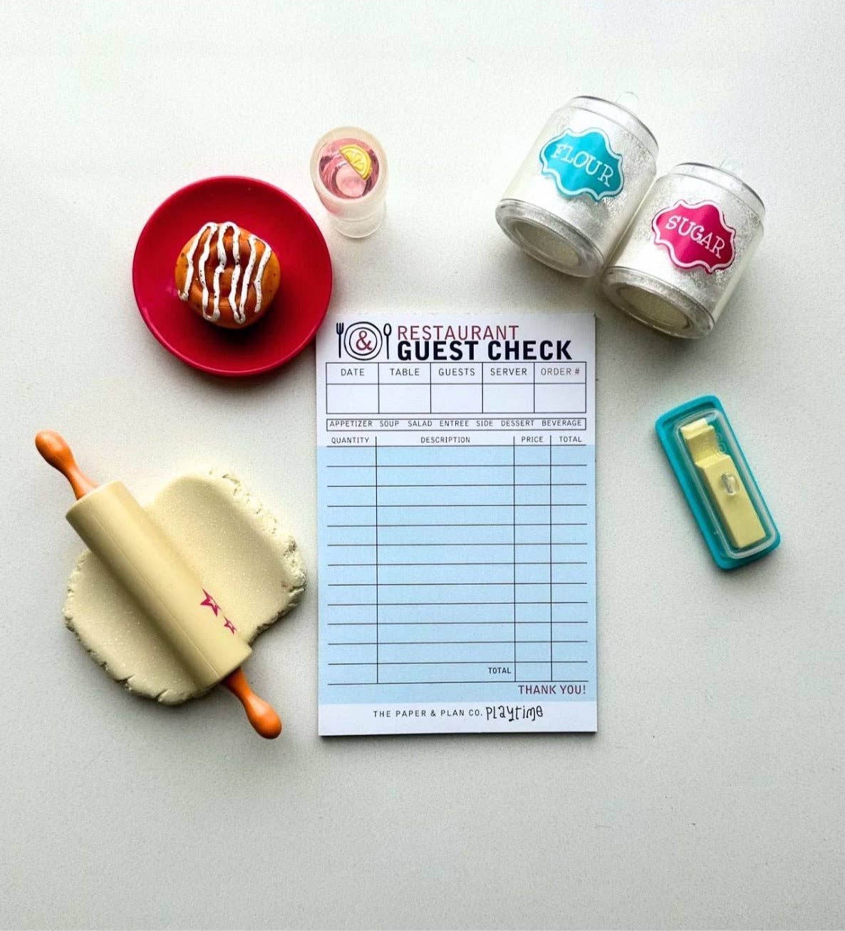 Restaurant Guest Check Playtime Pad®