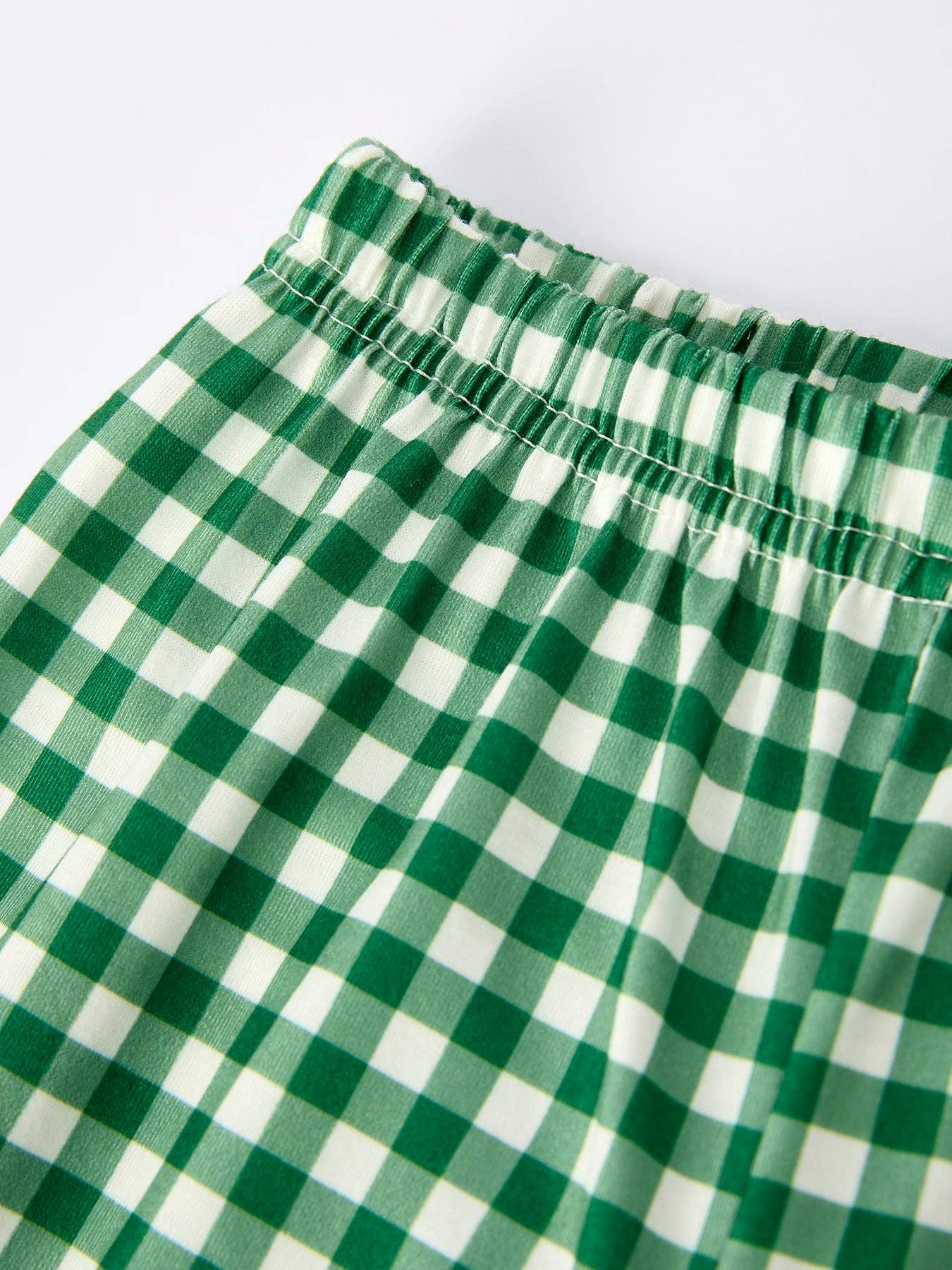 Christmas Tree Dog Smocking Embroidered  Plaid Boys Set: 2 - Persnickety Shop