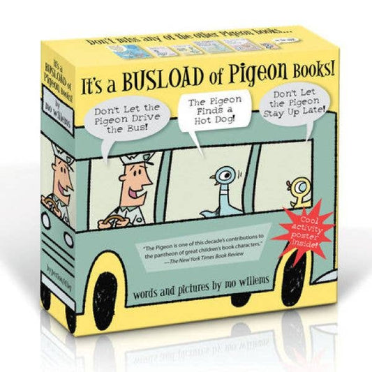 It's A Busload Of Pigeon Books HC - Persnickety Shop