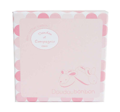 Pink Bunny Booties with Rattle - Persnickety Shop