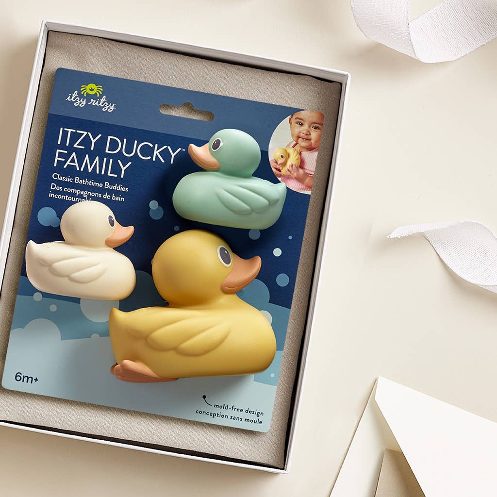 Itzy Ducky Family™ - Bath + Water Table Toys: Duck