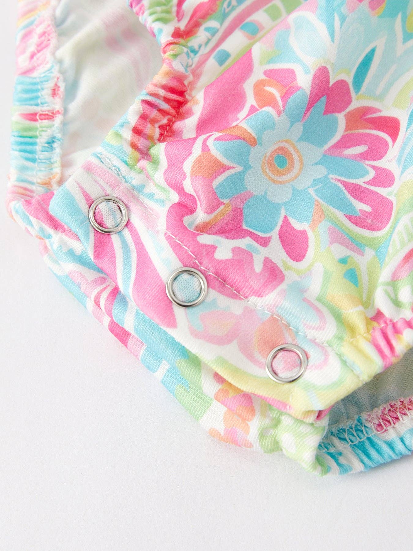 Easter Cross Smocking Embroidery Baby Girl Romper: 3M - Persnickety Shop