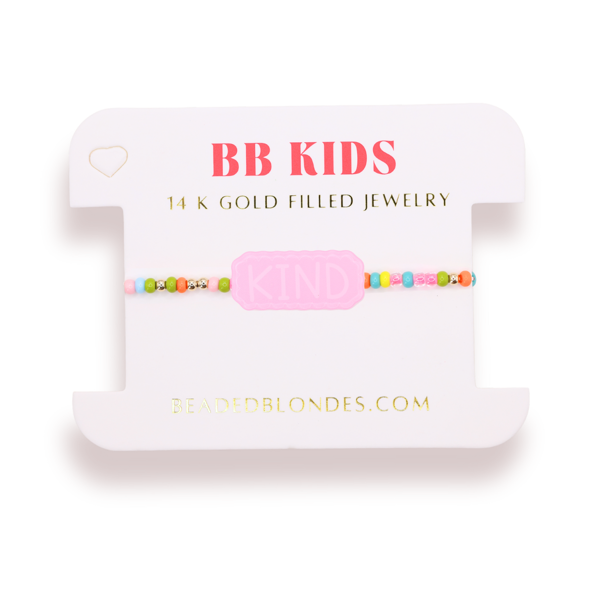 Kind Bracelet on Color (Kids Size)