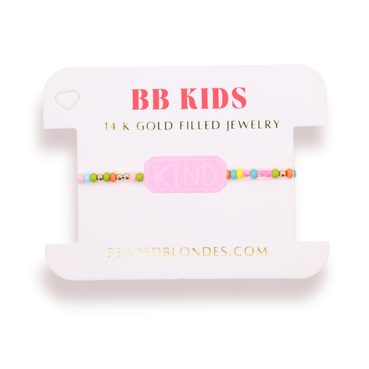 Kind Bracelet on Color (Kids Size)
