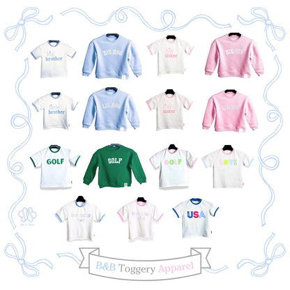 Big Sis Sweatshirt (sizes 12m - 8): 5-6 - Persnickety Shop