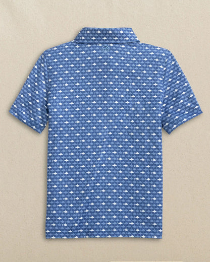 Southern Tide Boys Driver Fintastic Frenzy Performance Polo - Persnickety Shop