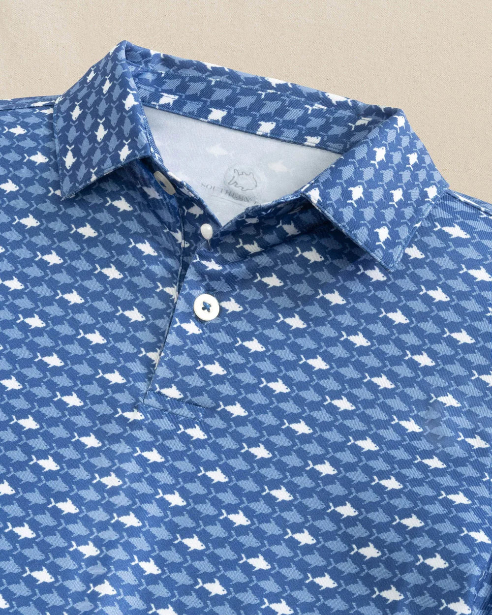 Southern Tide Boys Driver Fintastic Frenzy Performance Polo - Persnickety Shop