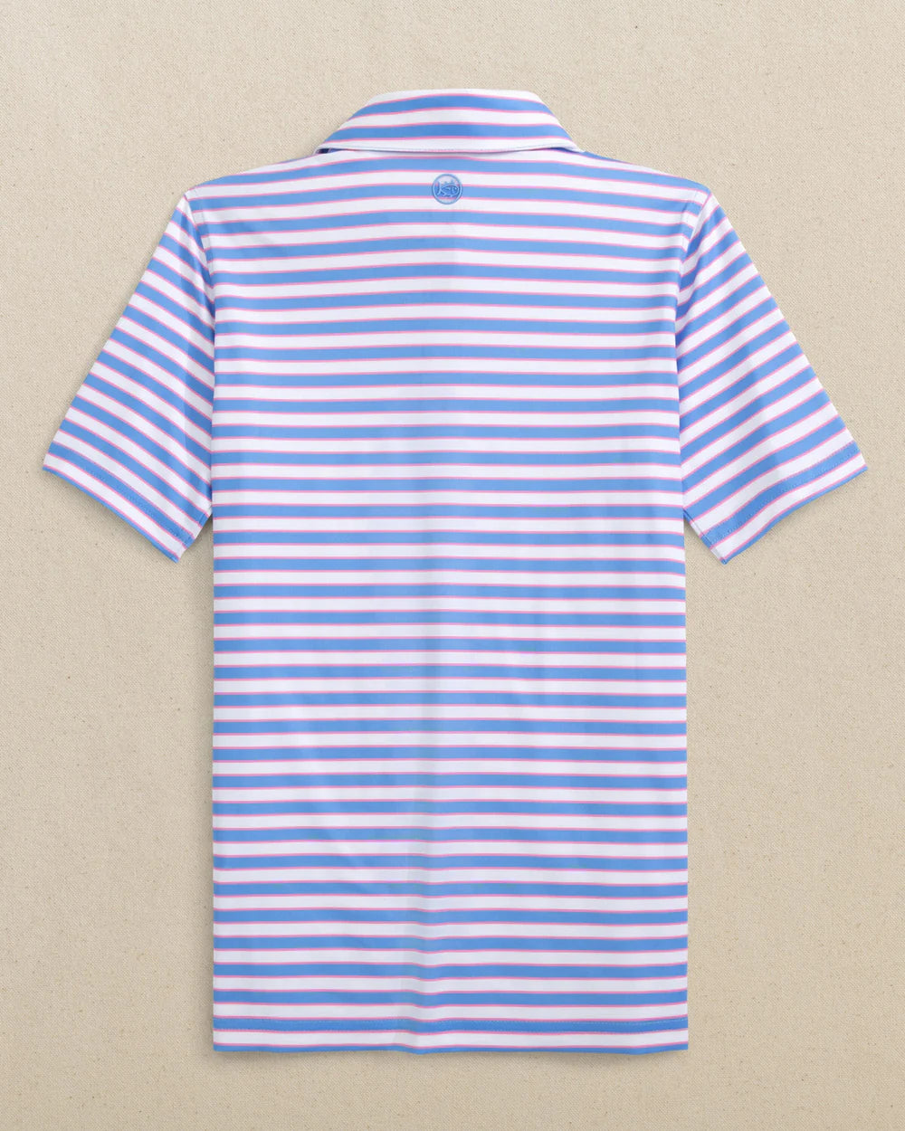 Southern Tide Boys Driver Waterway Stripe Performance Polo - Persnickety Shop