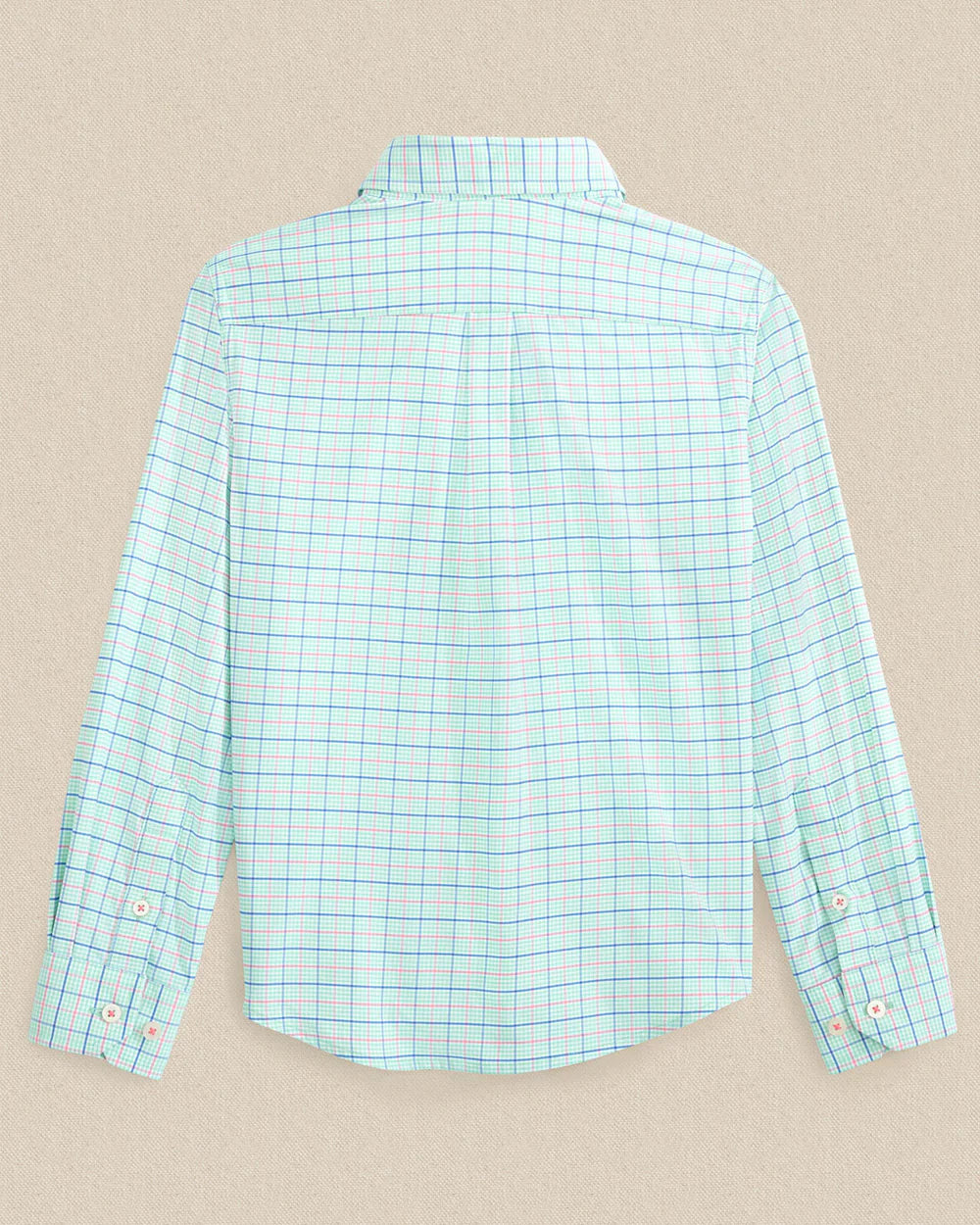 Southern Tide Boys Edisto Island Plaid Coastal Breeze® Sport Shirt - Persnickety Shop