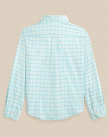 Southern Tide Boys Edisto Island Plaid Coastal Breeze® Sport Shirt - Persnickety Shop
