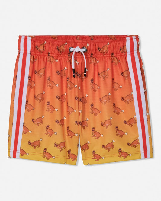 Goat Boys Wings AOP Mesh Shorts Cherry Tomato