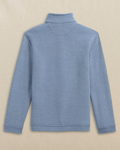 Southern Tide Boys Sandy Cove Quarter Zip Nautical Blue