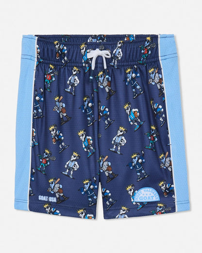 Goat Boys' Most Valuable GOAT Mesh Shorts Navy