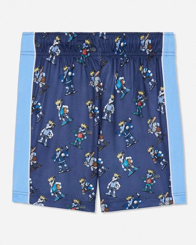 Goat Toddler Most Valuable Goat AOP Mesh Shorts Navy