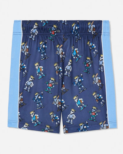 Goat Toddler Most Valuable Goat AOP Mesh Shorts Navy