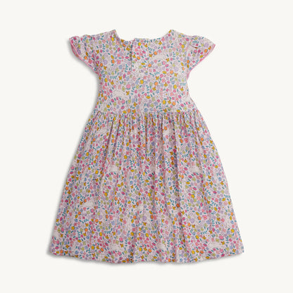 Magnetic Me Bunny Blossom Modal Flutter Sleeve Dress - Persnickety Shop