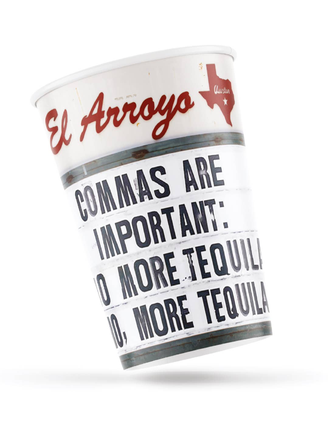 12 oz Party Cups (Pack of 12) - Commas Are Important - Persnickety Shop