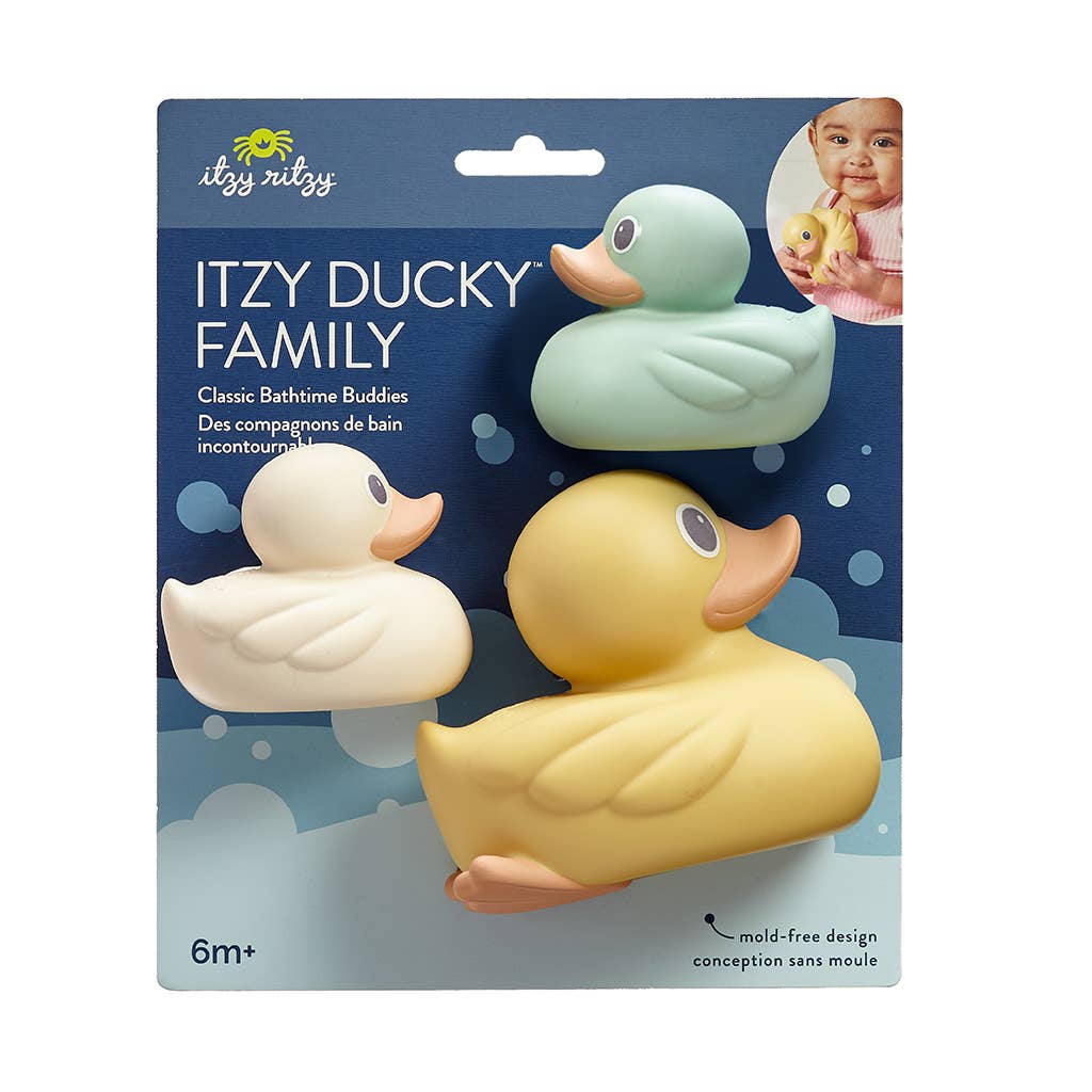 Itzy Ducky Family™ - Bath + Water Table Toys: Mallard