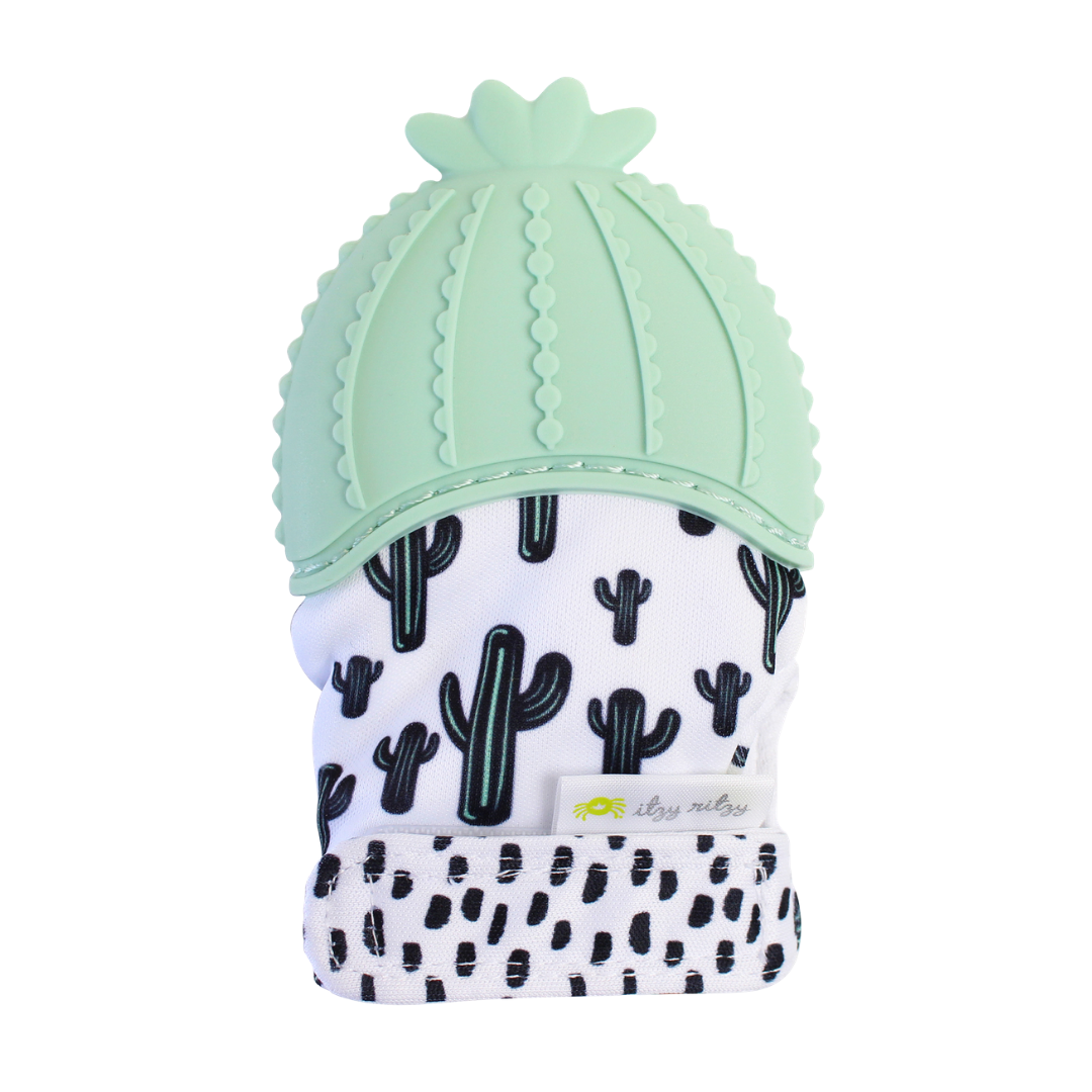 *NEW OPTION* Itzy Mitt™ Silicone Teething Mitts: Bunny - Persnickety Shop