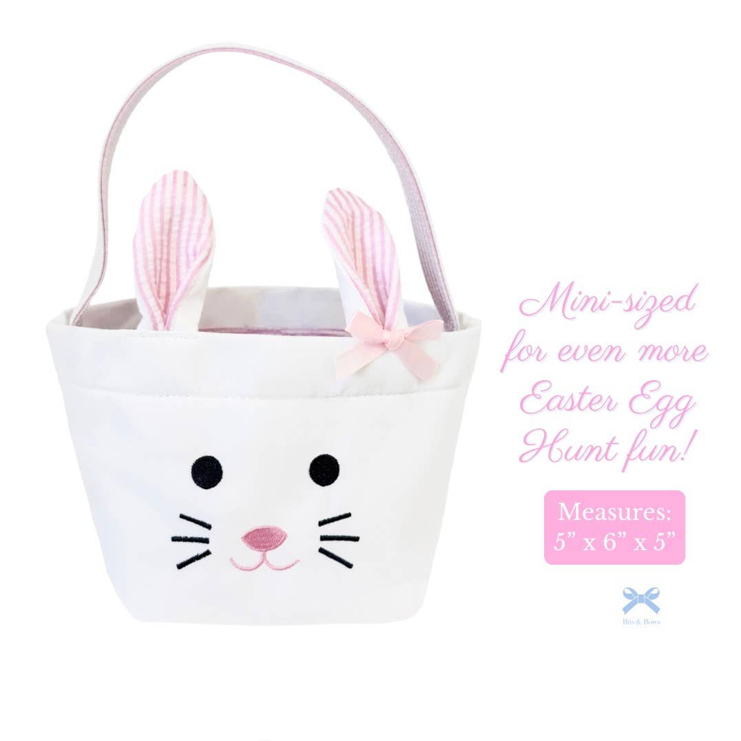 Bitty Bunny Basket, Lavender - Persnickety Shop