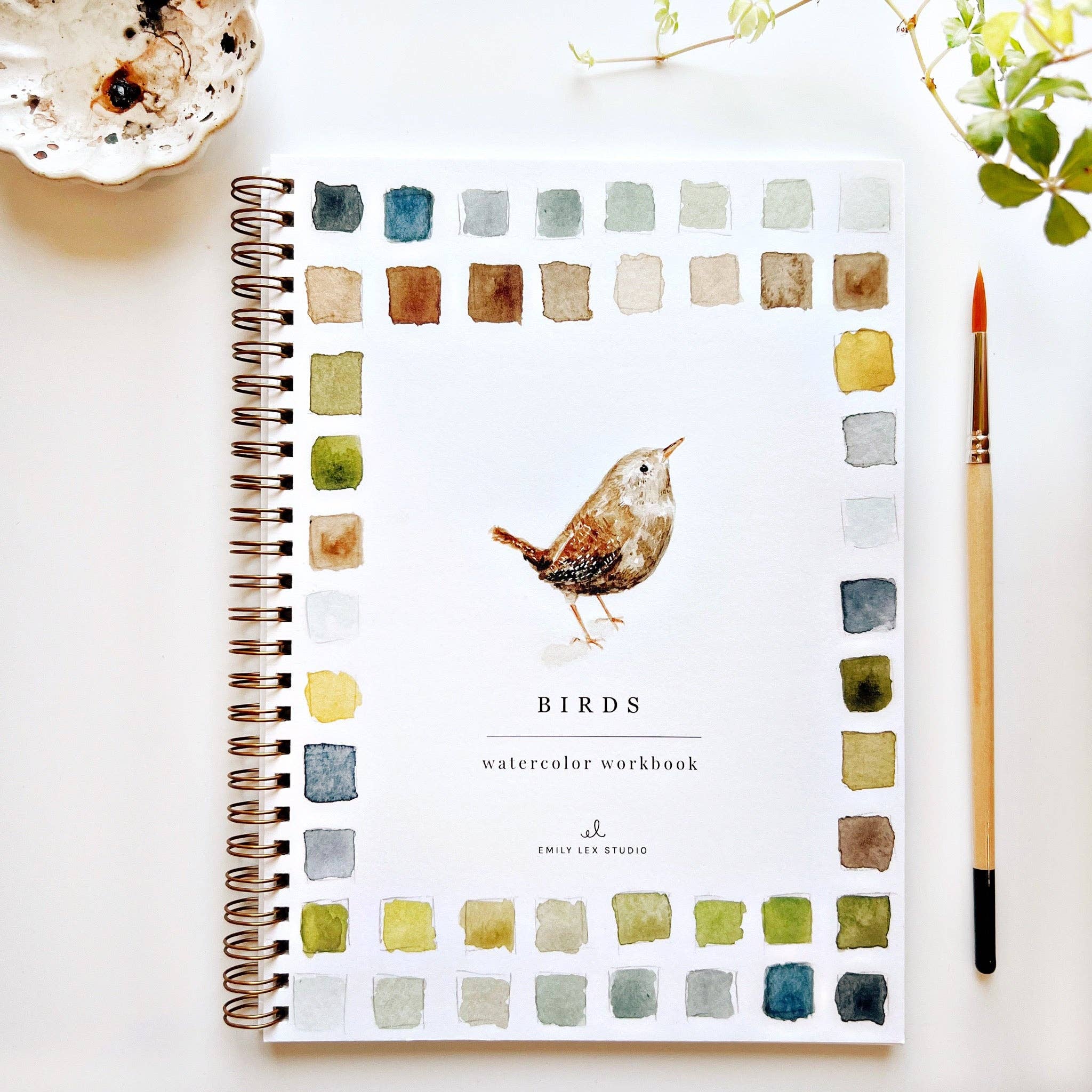 Birds watercolor workbook - Persnickety Shop