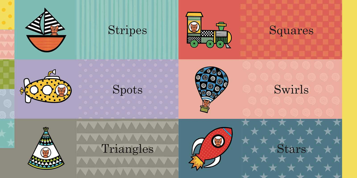 Jane Foster's Stripy Tiger Pattern Book by Jane Foster: Board Books; 16 pages / English - Persnickety Shop