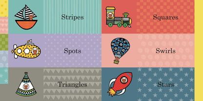 Jane Foster's Stripy Tiger Pattern Book by Jane Foster: Board Books; 16 pages / English - Persnickety Shop