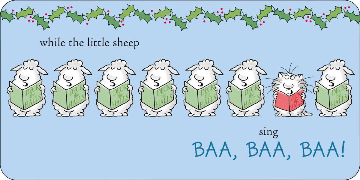 Moo, Baa, Fa La La La La! by Sandra Boynton: Board Books; 16 pages / English - Persnickety Shop