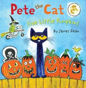 Pete the Cat: Five Little Pumpkins : James Dean - Persnickety Shop